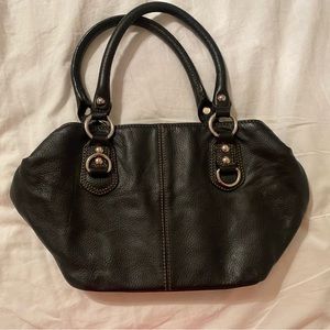 Small black pelle bag